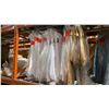 Image 3 : ONE PALLET SHELF SECTION FULL OF ASSORTED TABLECLOTHS