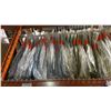 Image 3 : ONE PALLET SHELF SECTION FULL OF ASSORTED TABLECLOTHS