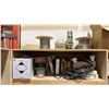 Image 5 : LARGE WOODEN SINGLE DOOR CABINET UNIT FILLED WITH ASSORTED RIGGING TOOLS