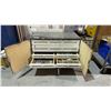 Image 1 : BLACK MOBILE MULTI DRAWER CABINET FILLED WITH ASSORTED RIGGING HARDWARE