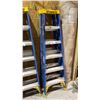 Image 1 : 2 (BLUE) 6FT FEATHERLITE FIBREGLASS & ALUMINIUM STEP LADDERS