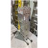 Image 1 : ALUMINIUM COMBINATION STEP LADDER/EXTENSION LADDER AND SCAFFOLD