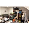 Image 1 : CONTENTS OF SUPPLY ROOM - OFFICE/SHOP SUPPLIES, STORAGE CABINETS, FILING CABINETS, TABLES,