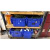 Image 2 : 4 TIER MOBILE SHELVING UNIT AND CONTENTS