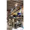 Image 4 : ONE ROW (8 BAYS) OF PALLET RACKING SILVER, BLUE & YELLOW) - (9) 12FT UPRIGHTS, (44) 12FT