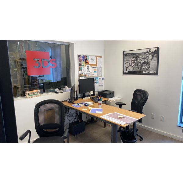 CONTENTS OF MAIN FLOOR OFFICE *MUST TAKE ALL*