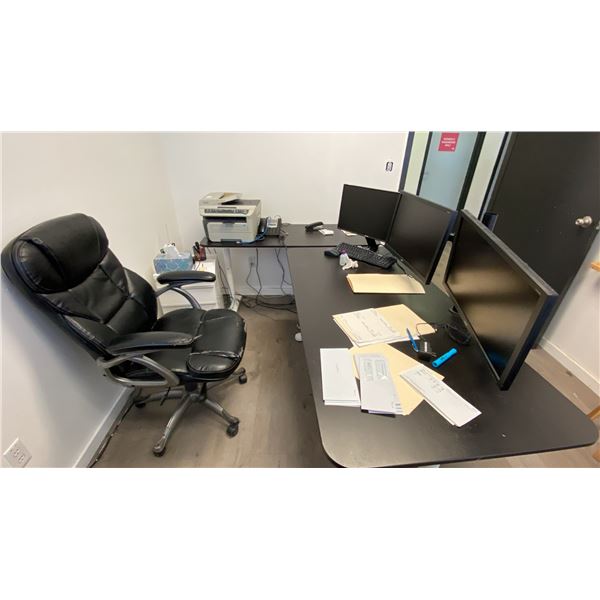 CONTENTS OF MAIN FLOOR OFFICE *MUST TAKE ALL*