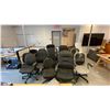 Image 2 : GROUP OF (15) ASSORTED OFFICE CHAIRS