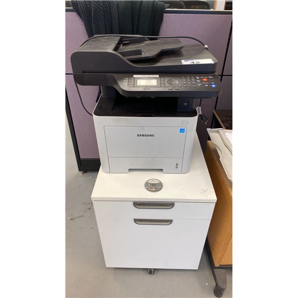 SAMSUNG PROXPRESS M4072FD OFFICE PRINTER ON STAND