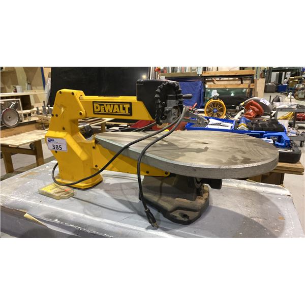 DEWALT MODEL DW788 20" SCROLL SAW