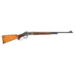 Winchester Deluxe Model 64 Lever Action Rifle in Scarce 25-35 WCF Caliber