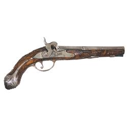 Ornate Spanish Percussion Conversion Pistol