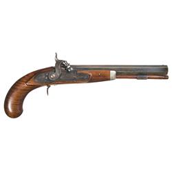 R.T. Ellis and Co. Marked (New York) Percussion Pistol