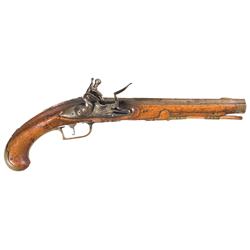 Unmarked European Flintlock Pistol