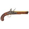 Image 1 : English Sharpe Flintlock Brass Barrel Flintlock Pistol