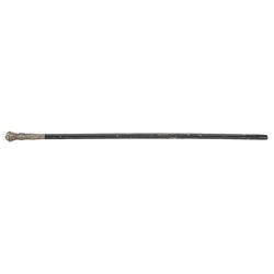 Silver Topped Gentleman's Defensive Cane