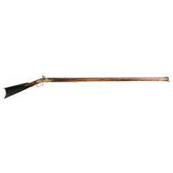 R.E. Lee/J. Cochran Madison Indiana  Marked Brass Lock Kentucky Percussion Rifle
