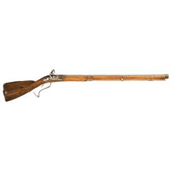 Fine Unmarked European Flintlock Rifle