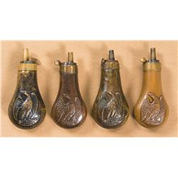 Four Eagle Powder Flasks