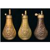 Image 1 : Three Eagle Powder Flasks