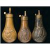 Image 1 : Three Eagle Powder Flasks