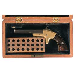 Cased Merwin & Bray Single Shot Deringer