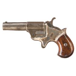 Scarce Ballard Single Shot Derringer with Iron Frame