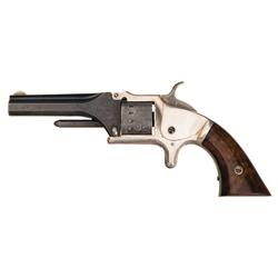 Rare Factory Engraved Second Model Manhattan Pocket Revolver