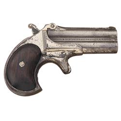 Scarce Early Production Remington Over Under Double Barrel Derringer