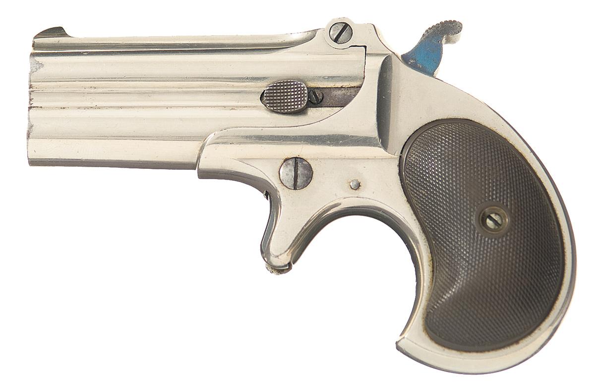 Remington Over Under Double Barrel Derringer