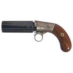 Unmarked Medium Frame Blunt & Syms Percussion Pepperbox