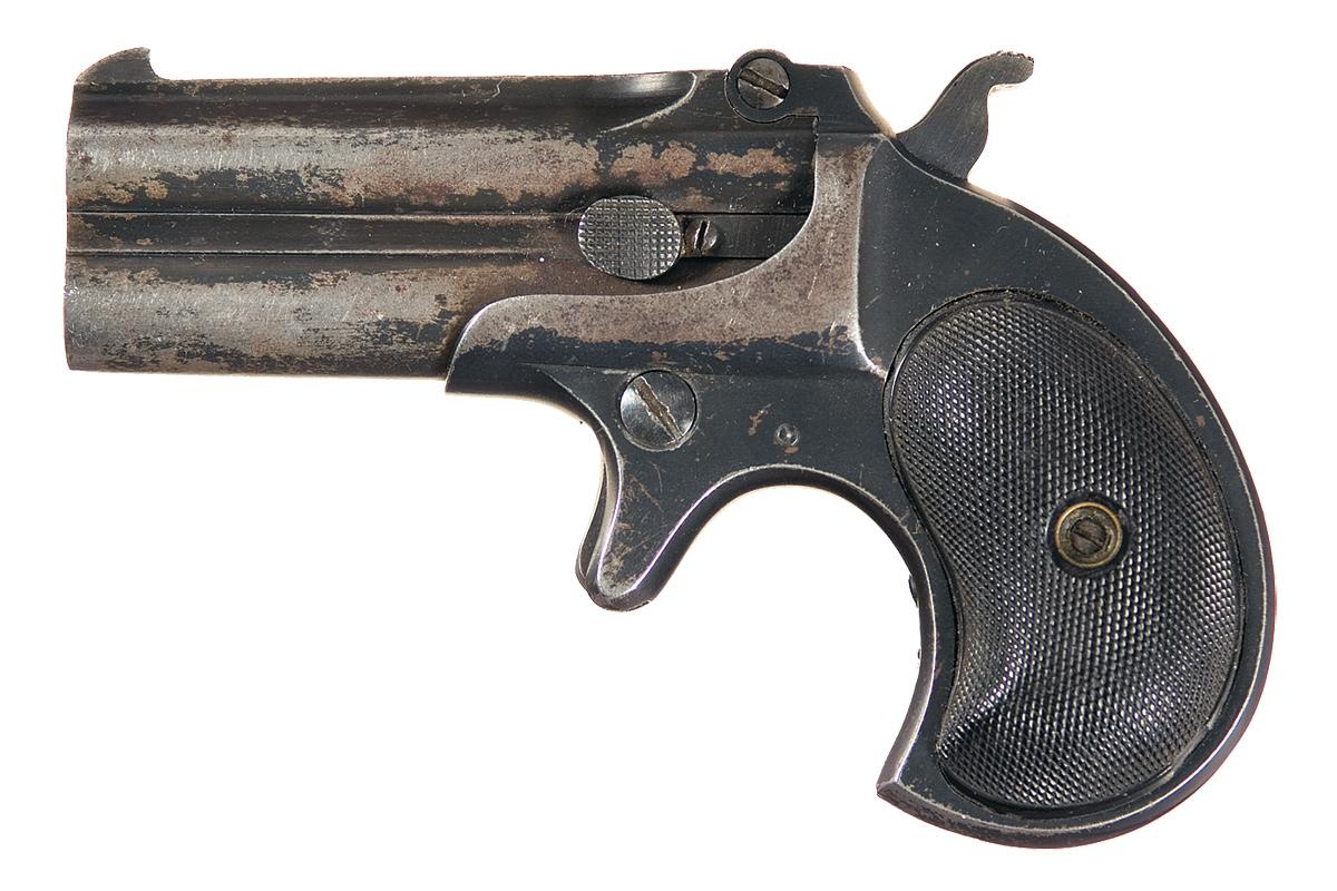 Remington Over Under Double Barrel Derringer