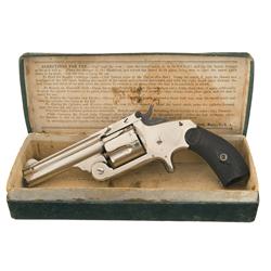 Smith & Wesson .38 Single Action 2nd Model Revolver with Original Box