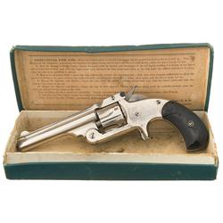 Excellent Smith & Wesson Model 1 1/2 Centerfire Revolver with Original Box