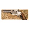 Image 1 : Manhattan Arms Gold Washed Second Model 22 Caliber Pocket Revolver with an Original Box