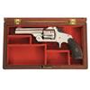 Image 1 : Exceptional Smith & Wesson Model Two, 2 Issue Single Action Top Break Revolver with Case, Serial Num