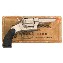 Hopkins & Allen Model XL Bull Dog Double Action Revolver with Scarce Factory Box