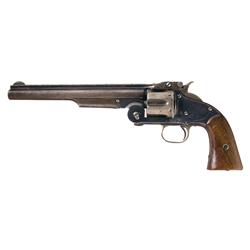 Fine Smith and Wesson Number 3 Second Model American Single Action Revolver