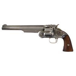 Smith & Wesson Model No. Three Russian 1st Model Revolver Cut for Shoulder Stock