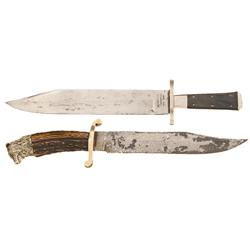 Two Fine Bowie Knives