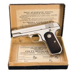 Colt Model 1908 Semi-Automatic Pistol with Original Box