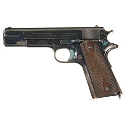 Excellent First Year Production Colt Government Model Semi-Automatic Pistol