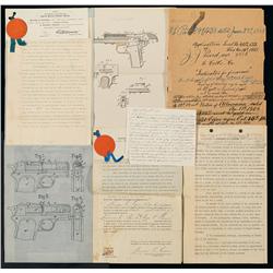 Group of Historic Patent Documents