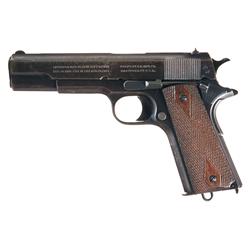 WWI Era Colt Government Commercial Model Semi-Automatic Pistol