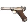 Image 10 : Extraordinary Cased Pair of European Custom embellished  Luger Semi Automatic Pistols -A) Custom Gol