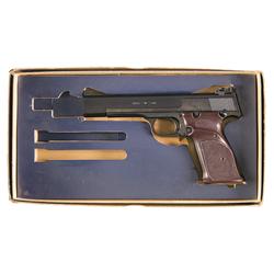 Smith & Wesson Model 46 Semi-Automatic Target Pistol, with Box, Documented Indiana State Police Comp