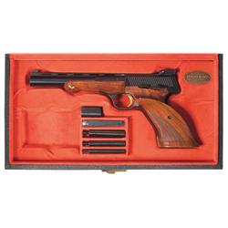 Cased Browning Medalist Semi-Automatic Target Pistol with Accessories