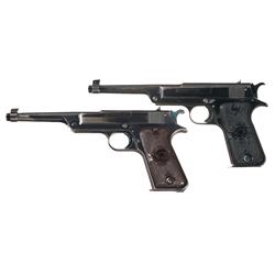 Two Reising Semi-Automatic Pistols -A) Reising Arms Hartford Production Standard Semi-Automatic Pist
