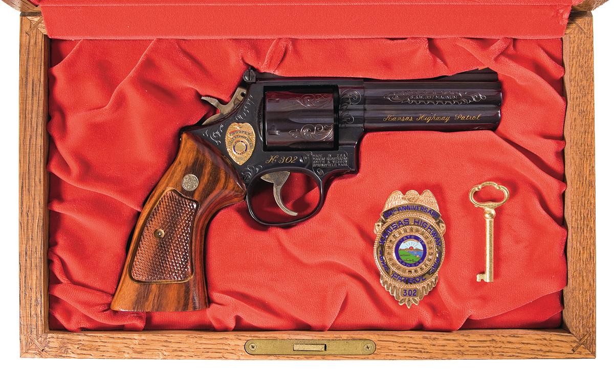 Smith & Wesson Model 586 Kansas Highway Patrol 50th Anniversary