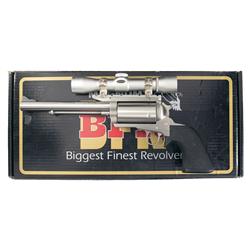 Magnum Research BFR Single Action Revolver with Scope in 45-70 Caliber with Box
